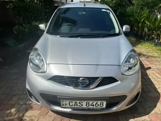 Nissan March for rent in Sri Lanka