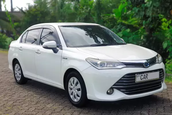 Toyota Corolla Axio for rent in Sri Lanka