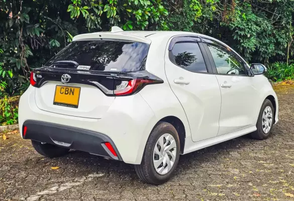 Toyota Yaris for rent in Bentota
