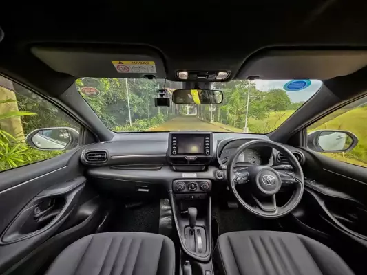 Toyota Yaris for rent in Bentota