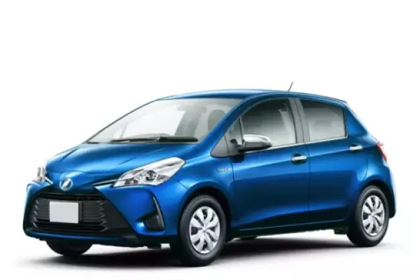 Toyota Yaris for rent in Sri Lanka