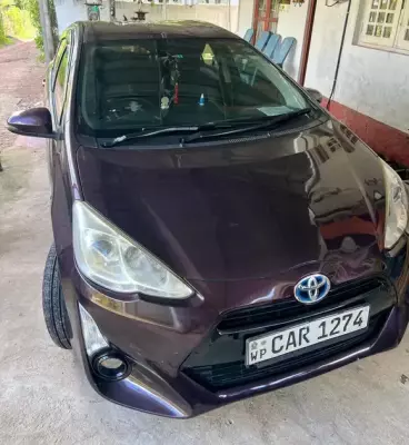 Toyota Aqua for rent in Batticaloa