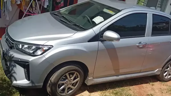 Perodua Bezza for rent in Kandy