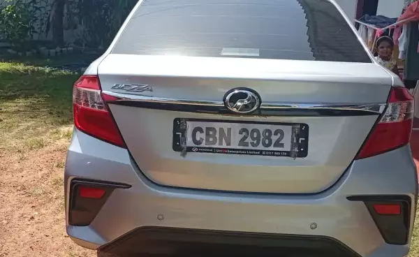 Perodua Bezza for rent in Kandy