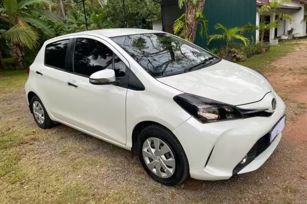 Toyota Vitz for rent in Sri Lanka