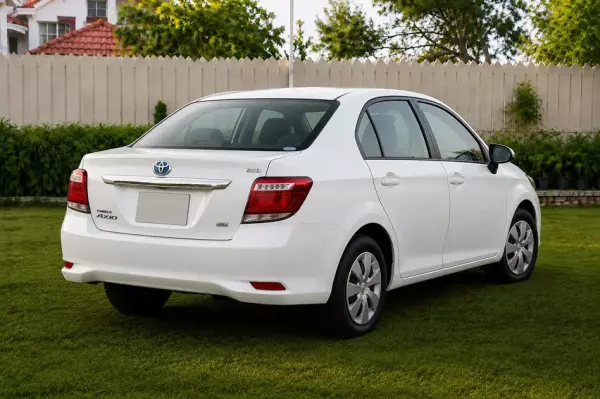 Toyota Corolla Axio for rent in Sri Lanka
