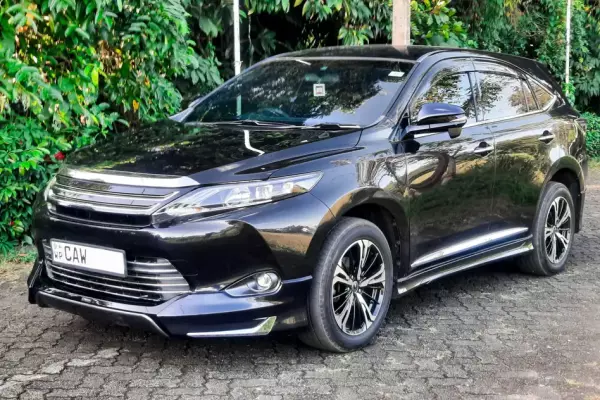 Toyota Harrier for rent in Sri Lanka