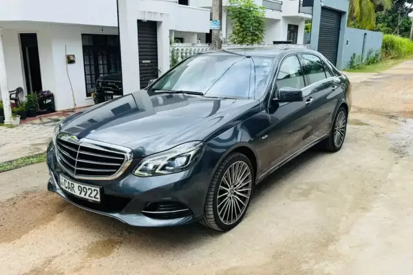 Mercedes E300 for rent in Sri Lanka
