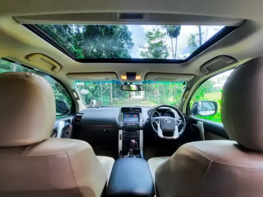 Toyota Prado for rent in Sri Lanka