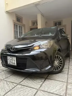 Toyota Vitz for rent in Sri Lanka