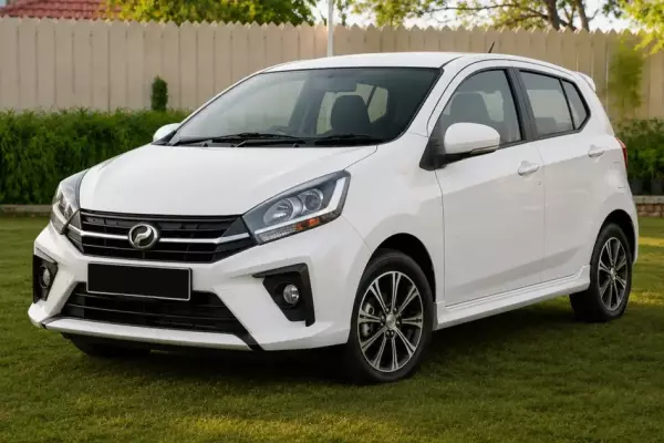 Perodua Axia for rent in Sri Lanka