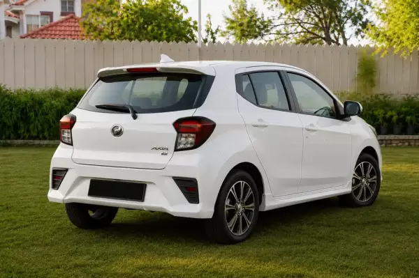 Perodua Axia for rent in Sri Lanka