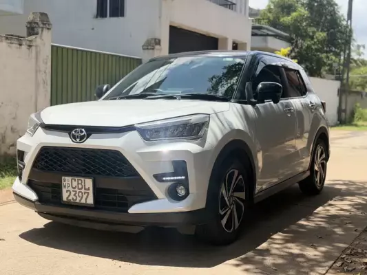 Toyota Raize for rent in Negombo