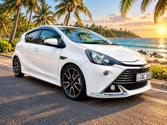 Toyota Aqua for rent in Galle