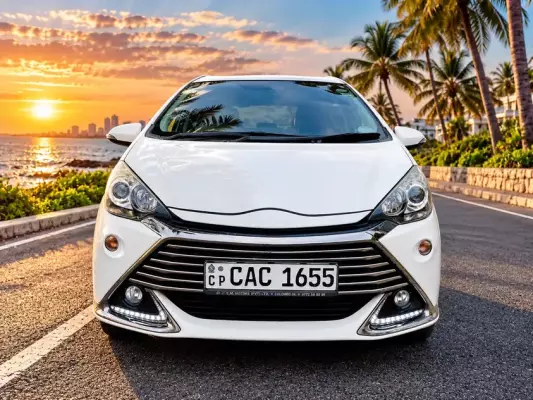 Toyota Aqua for rent in Galle