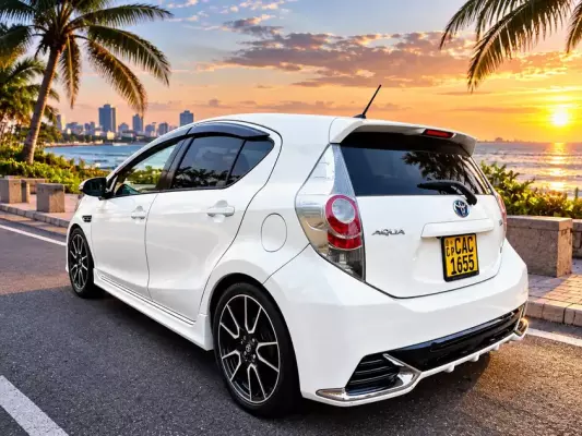 Toyota Aqua for rent in Galle