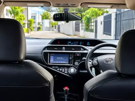 Toyota Aqua for rent in Galle