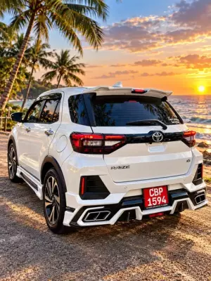 Toyota Raize for rent in Sri Lanka