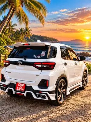 Toyota Raize for rent in Sri Lanka