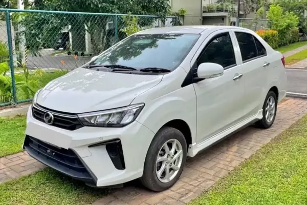 Perodua Bezza for rent in Sri Lanka