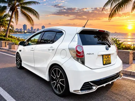 Toyota Aqua for rent in Galle