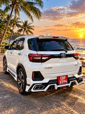 Toyota Raize for rent in Sri Lanka