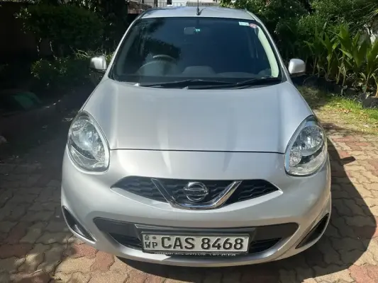 Nissan March for rent in Sri Lanka