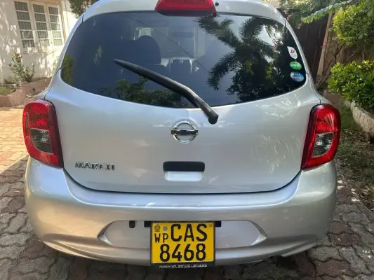 Nissan March for rent in Sri Lanka